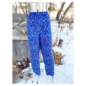 Vintage Atomic Harem Pants Casual Soft Relaxed Sz 42